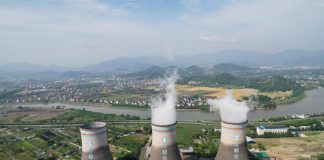 Plantas nucleares en Hangzhou, China. Foto: AFP