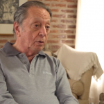 Rodolfo Terragno a sus 79 años en una entrevista reciente al medio Veinte Manzanas. Fuente:You Tube