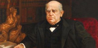 Domingo Faustino Sarmiento, retratado por su nieta Eugenia Belín. Museo Histórico Sarmiento, Buenos Aires.