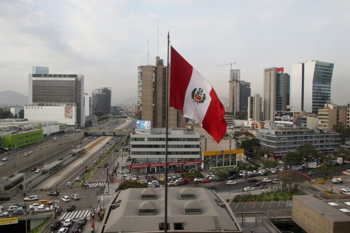 Vista de Lima, capital del Perú.