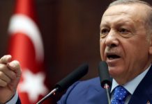 Erdogan se quejó de la injerencia de los gobiernos occidentales. Foto: AFP - TELAM SE 2022.