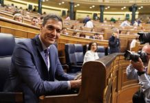 El presidente del Gobierno en funciones, Pedro Sánchez, durante una sesión plenaria, en el Congreso de los Diputados Eduardo Parra - Europa Press - Eduardo Parra - Europa Press