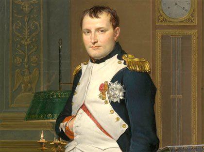 Napoleón Bonaparte (retrato de Jacques-Louis David, 1812)